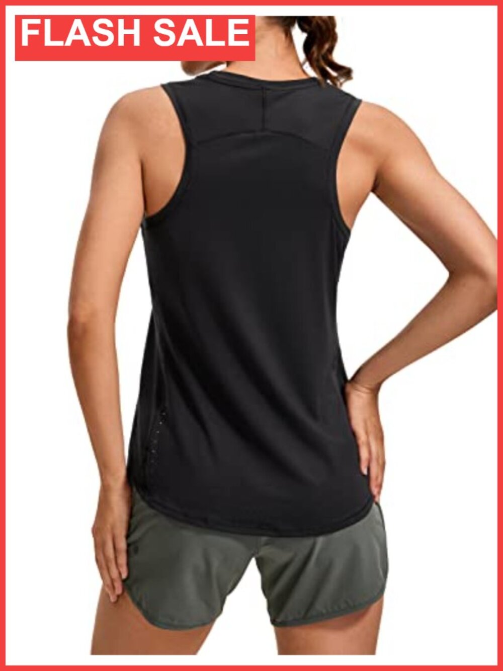 Lightweight Racerback Tank Top UPF 50+ Moisture Wicking Athletic